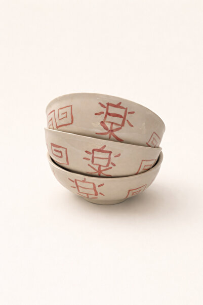 Handmade Seramik el yapımı Noddle kasesi