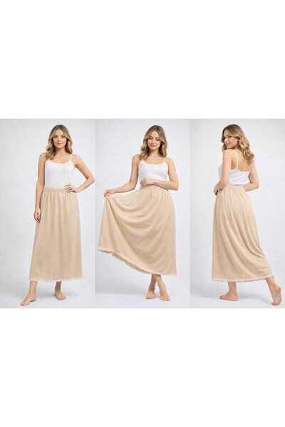 Noom Nightwear Long Satin Skirt