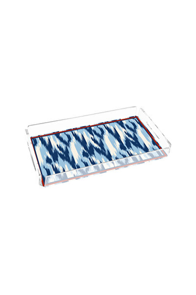 Sivella İkat Blue 40X20 Plexiglass Tray