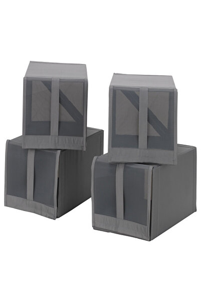 IKEA Koyu Gri Kullanışlı Gardırop Düzenleyici 22x34x16 cm