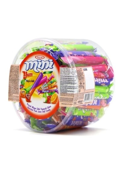 Emrah Gültekin 40 Pieces of Mini Candy Fruity Soft Candy Mixed Mini Yum Economic Package