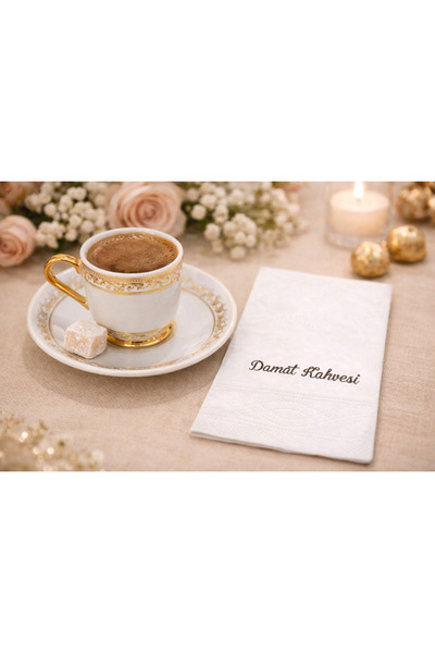Enerji ambalaj DAMAT KAHVESİ PEÇETE 1 ADET