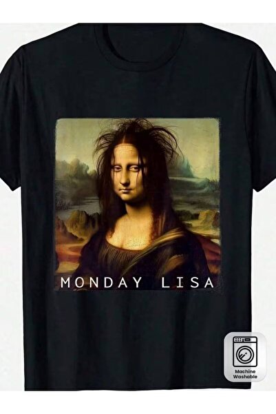 CLASSY.MODA Μαύρο Unisex Oversize T-shirt με στάμπα, Ανδρικό Γυναικείο, Άνετη...