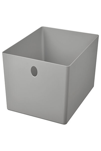 IKEA منظم خزانة ملابس حديث باللون الرمادي مقاس 26x35x15 سم