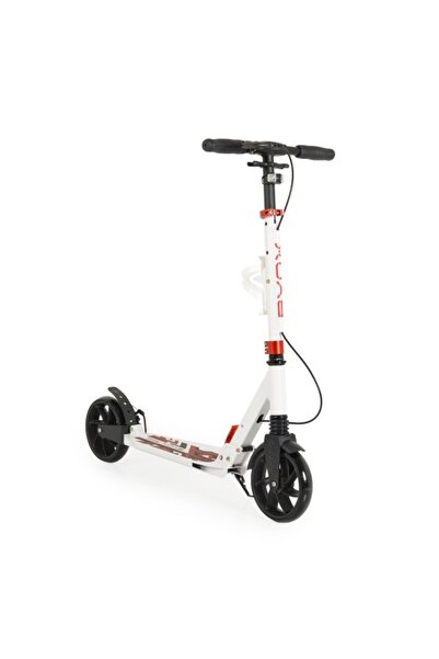 byox Trotineta Pliabila Plexus White, Ghidon Reglabil 90-104 cm, Suspensii, 1...