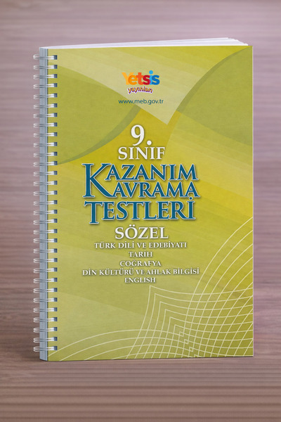Yetsis Yayınları 9. Sınıf Kazanım Kavrama Testleri Sözel Dersler, 2026 Güncel...