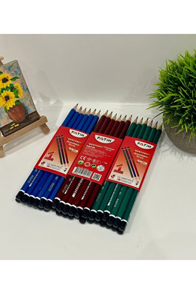 FB Cup Fatih Mercanlı Pencil Hb 36 Pieces - 3 Dozen Economic Set