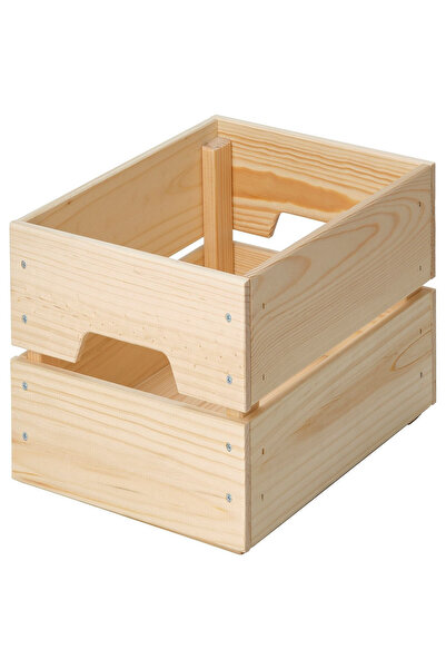 IKEA منظم خزانة ملابس عملي من خشب الصنوبر 23x31x15 سم