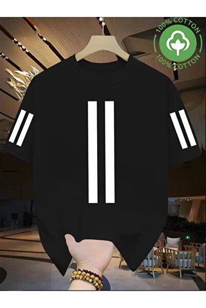 CLASSY.MODA Μαύρο Unisex Oversize T-shirt με στάμπα, Ανδρικό Γυναικείο, Άνετη...