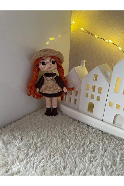 Yeşil’in Kızı Anne 12 Cm Organik Amigurumi Bebek Özel Seri