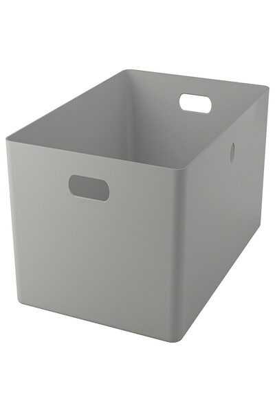 IKEA منظم خزانة الملابس الوظيفي باللون الرمادي 37x54x21 سم