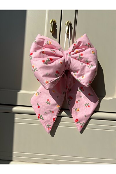 ToffyStore Flowering Pink Fiber-Filled Bow