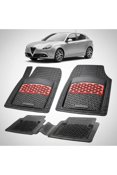 TEAMCAR Alfa Romeo Giulietta Χάτσμπακ 5 Πόρτες Συμβατά Πατάκια Δαπέδου Faceli...