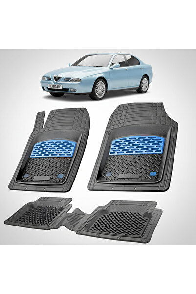 TEAMCAR Πατάκια δαπέδου συμβατά με Alfa Romeo 166 Sedan Facelift 2000-2003 | ...