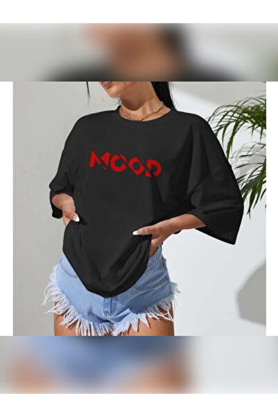 TİMİSİVA Μπλουζάκι Unisex oversized με τύπωμα με κοντό μανίκι και λαιμόκοψη, ...