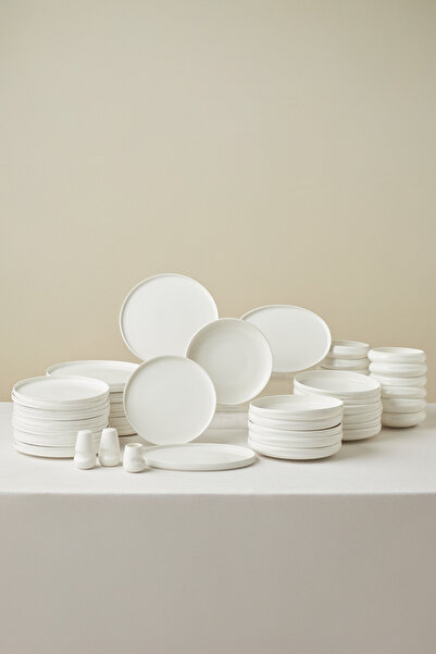 Karaca Stream Bone Sunset White 53 Parça 12 Kişlik Yemek Takımı