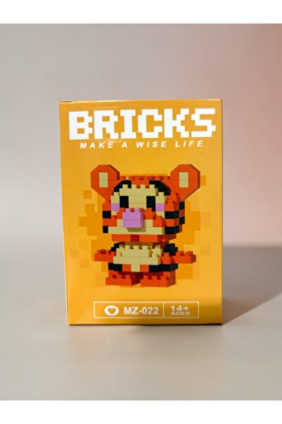 Bricks Mikro Blok Figür Serisi: Sevimli Kaplan Dostumuz
