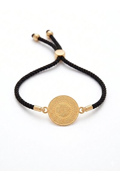 BAKIRCIM STORE Imitation Bracelet Adjustable Drawstring Gold Plated Women's B...