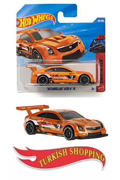 HOT WHEELS 2025 Case 1:64 Ölçek 16 Cadillac Ats-V R