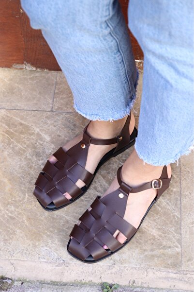 HİGHRUN Sandale de zi cu zi pentru femei – Model cu talpă confortabilă și des...