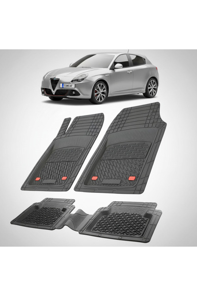 TEAMCAR Alfa Romeo Giulietta Χάτσμπακ 5 Πόρτες Συμβατά Πατάκια Δαπέδου Faceli...
