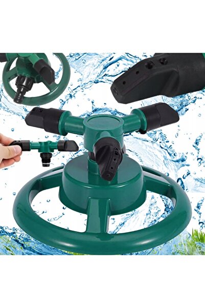 VERK Rotating sprinkler for watering the garden or lawn, 360°