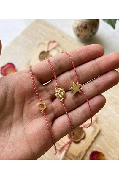 Quest Matreniçka 3-Piece Bracelet Set: Nal (Luck), Owl (Wisdom), Star (Hope)
