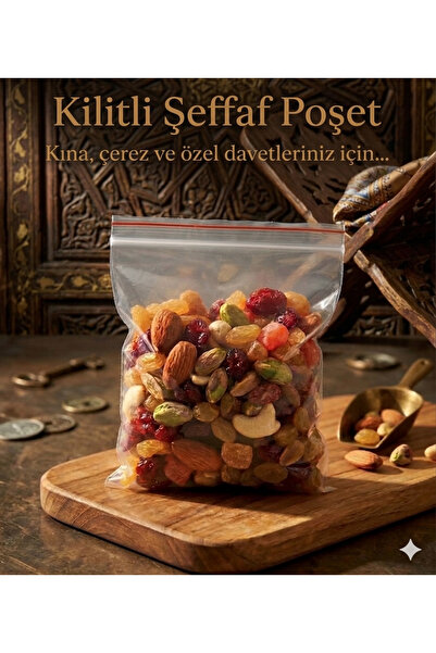 Palo Santo Kilitli Şeffaf Poşet 1 Adet