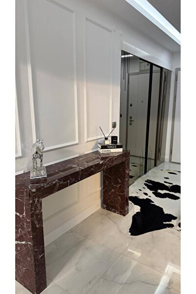 adomarmarblehandmadeandluxury Rosso Levanto Dresuar 85hx150x34