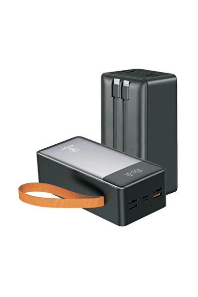 Spon Power Bank 50000mAh with 22.5W Fast Charging - Integrated Cable