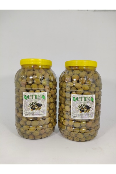 Manzalina Cinsi Küçük Boy Dilme Tatlanmış Zeytin 2'li Paket 3 Kg 3 Kg