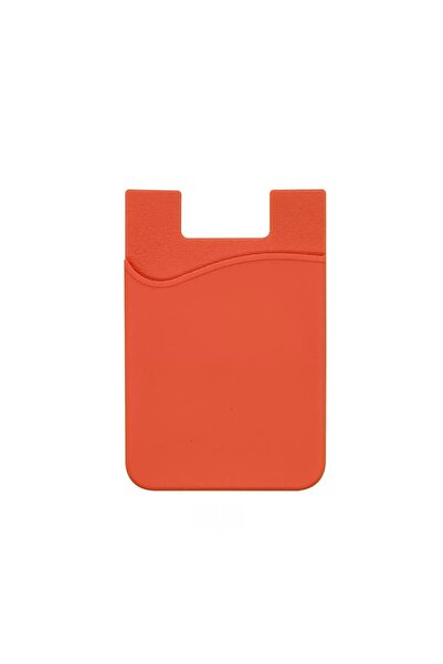 HYPERSOFT Adhesive Silicone Wallet Card Holder Compatible with All Phones