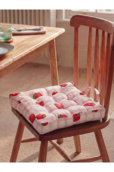 LC Waikiki Strawberry Printed Filled Cushion (S6)