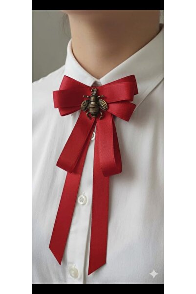 LO ADORO Women's Tie Special Production Bow Tie Collar Bee Brooch Bee Accesso...