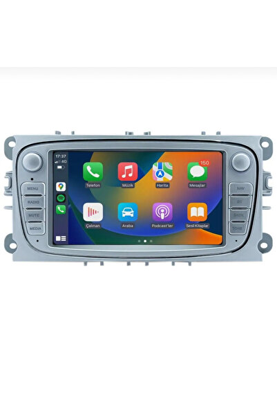NaviStr Ford Connect-mondeo-focus Oval Gri 4 Gb Ram 64 Gb Hafiza Android Mult...