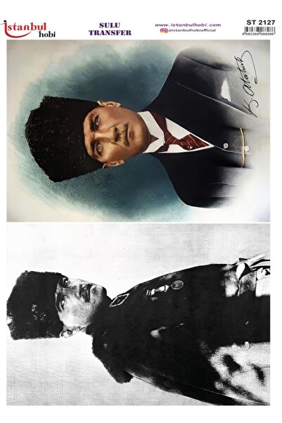 İstanbul Hobi Water Transfer Paper 25X35Cm St-2127