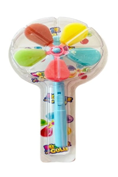 Emrah Gültekin حلوى لوليبوب روزال مينيوم 1 قطعة حلوى لوليبوب ملونة دوارة + هد...