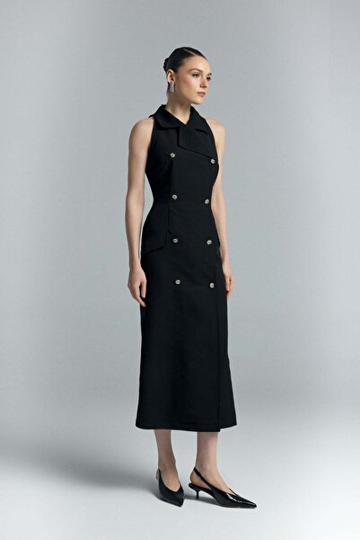 Sateen Φόρεμα Jessi - Μαύρο