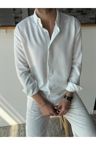 Beylerce Sofya Linen Regular Fit Shirt