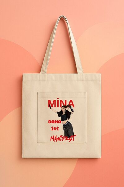 lovver Manifest Better New Song Design Cotton Premium Print Canvas Bag