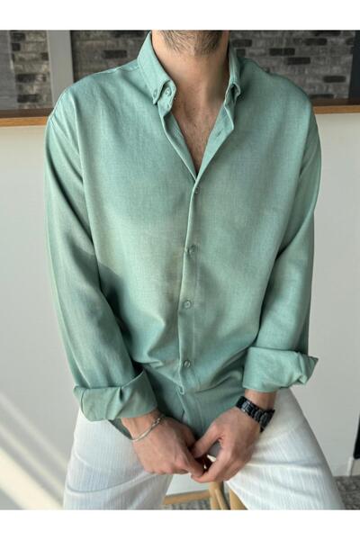 Beylerce Sofya Linen Regular Fit Shirt