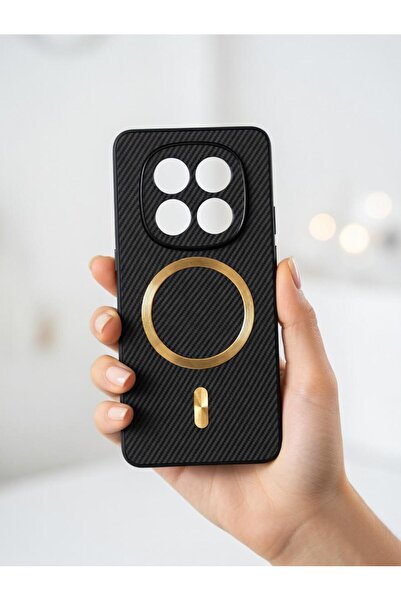 TECNOTREND Redmi Note 14 Pro Plus 5G Uyumlu Karbon Fiber Dokulu Elektro kapla...
