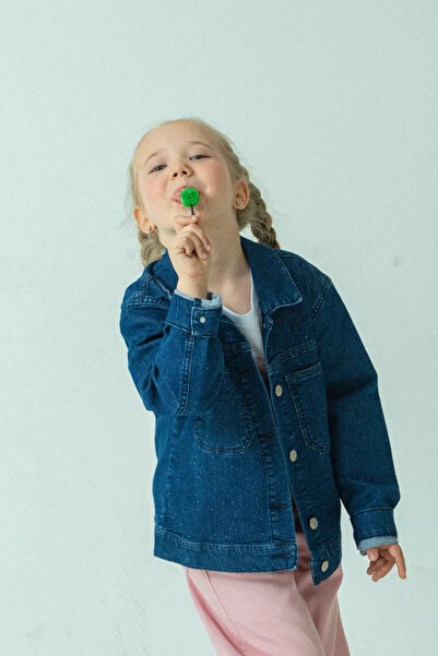 ALG Girls' Denim Jacket Suit - 3-Piece Combination