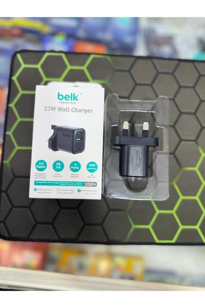 Generic 23W GaN Fast Wall Charger PD 3.0 Dual Port USB-C & USB-A Compact Smar...