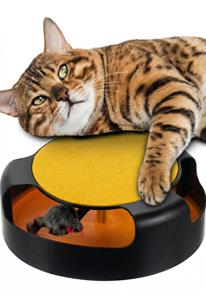 OEM Διαδραστικό παιχνίδι για γάτες – Περιστρεφόμενος τροχός ποντικιού