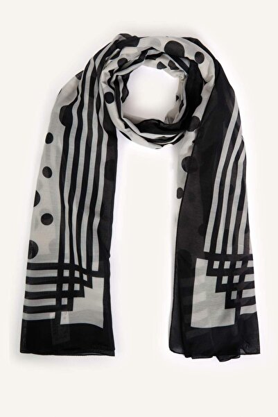 DeFacto Women's Polka Dot Shawl H3688Ax26Sm