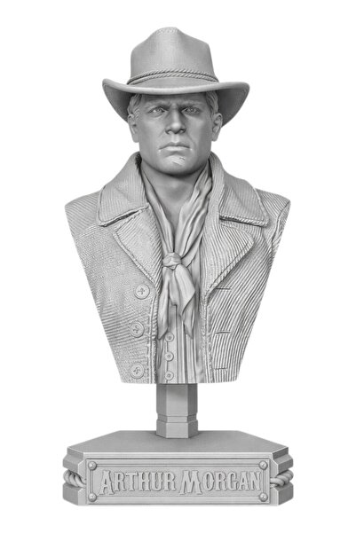 Miyazaki Premium Arthur Morgan Büstü | Red Dead Redemption 2 Koleksiyonu