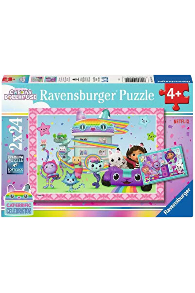 RAVENSBURGER Gabby's Dollhouse 2x24pcs (12004112)