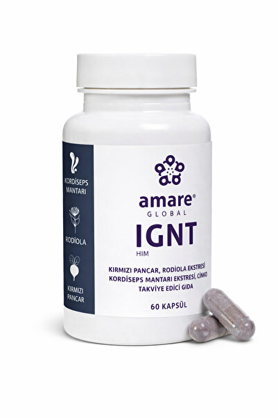 vevitamin Amare Global IGNT Him 60 Kapsül | Erkek ve Enerji Desteği | Bitkise...