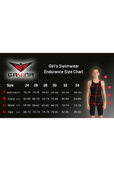 GAVINA Swimwear - Swimsuit - Swimsuit - Training Clothes - Swimming Shaper